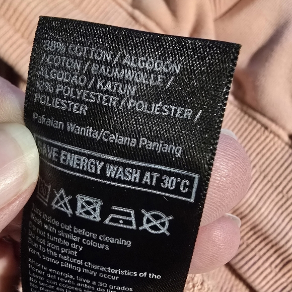 IVY PARK Peach Logo Sweats Joggers Casual Lounge Pants with Pockets Women's XL - Picture 7 of 8